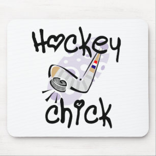 Hockey-Küken-T - Shirts und Geschenke Mousepad