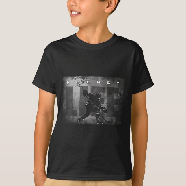 Hockey Leben  T-Shirt (Vorderseite)