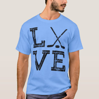 Hockey Liebe Boys Girls Eishockey T-Shirt