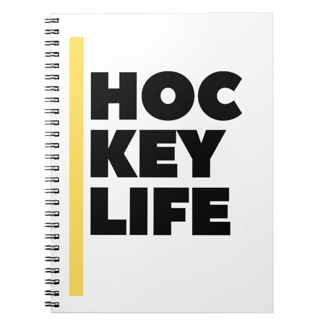 Hockey Life Notizblock (Vorderseite)