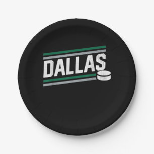 Hockey Lover   Cooles Power-Spiel in Dallas Pappteller