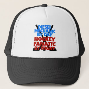 Hockey Lover Diesel Mechanic Truckerkappe