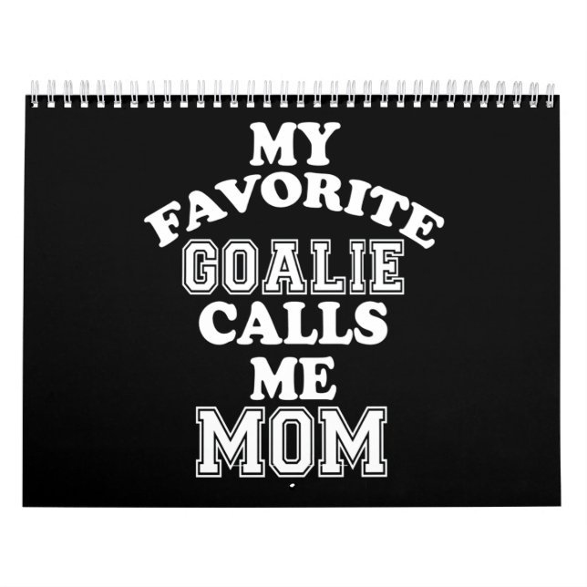 Hockey Lover| Meine Lieblings-Goalie nennt mich Ma Kalender (Titelbild)