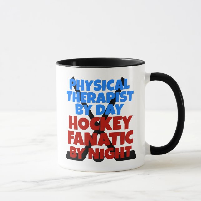 Hockey Lover Physiotherapeut Tasse (Rechts)