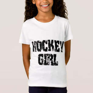 Hockey-Mädchen-Hockey-Mädchen T-Shirt