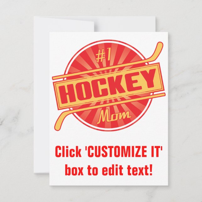 Hockey-Mama #1 (Vorderseite)
