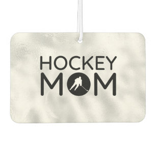 Hockey Mama Air Freshener Kreis Silber Autolufterfrischer