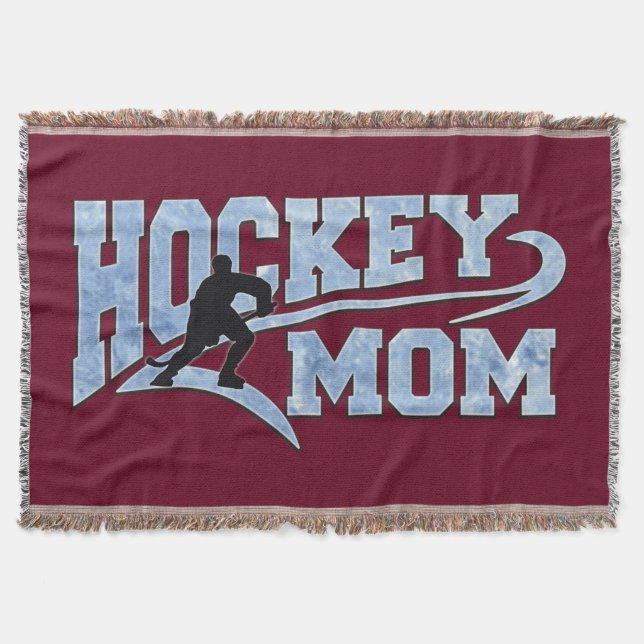 Hockey-Mama Athletic Schwanz Decke (Vorderseite)