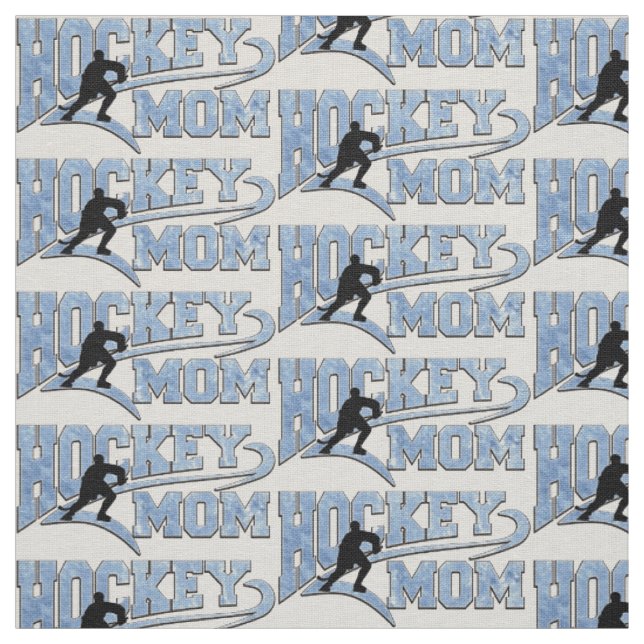 Hockey-Mama-athletischer Schwanz Stoff (Muster)