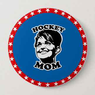 Hockey-Mama Button
