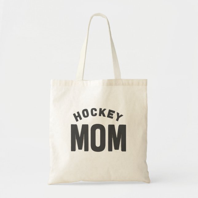 Hockey Mama Digital Art Design Tragetasche (Vorne)