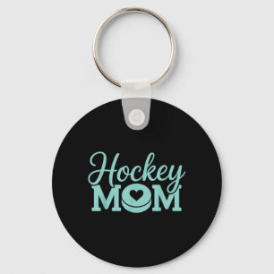 Hockey-Mama Frauen Eishockeyspielerin Eishockey 1 Schlüsselanhänger