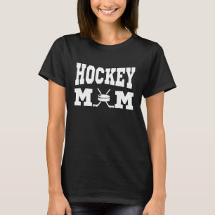 Hockey Mama Geschenk Idee Muttertagsgeschenk T-Shirt