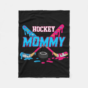 Hockey-Mama-Hockey-Eiscreme-Tropf-Jungs-Eishockey Fleecedecke