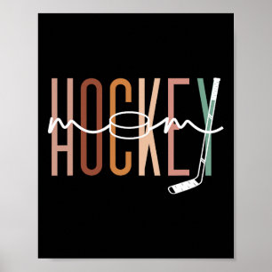 Hockey-Mama Hockey-Mutti Süße-Mama-Leben Hockey (1 Poster