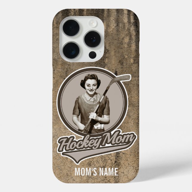 Hockey-Mama iPhone-Gehäuse Case-Mate iPhone Hülle (Rückseite)
