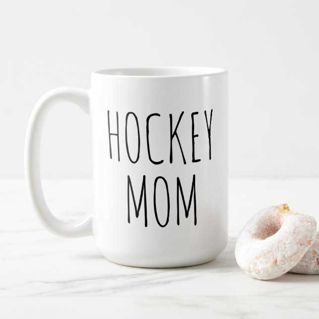 Hockey-Mama Kaffeetasse (Mit Donut)