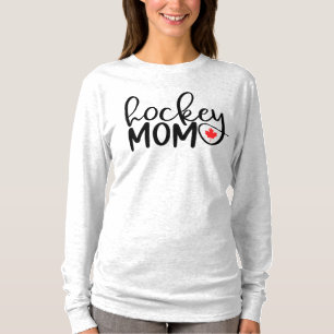 Hockey-Mama Kanadisches Shirt
