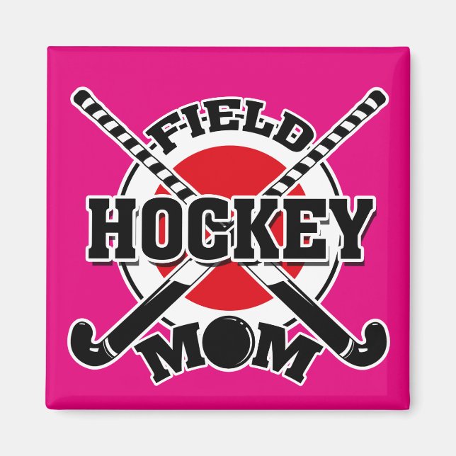 Hockey-Mama Magnet (Vorne)