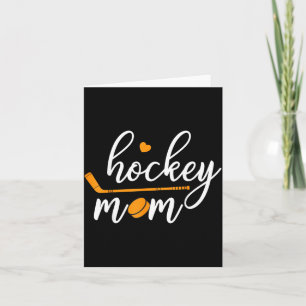 Hockey-Mama - Mutter Mom Karte