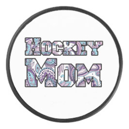 Hockey Mama Paisley Eishockey Puck