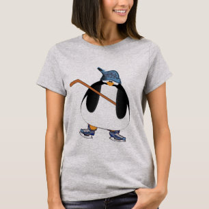 Hockey Mama Penguin T-Shirt