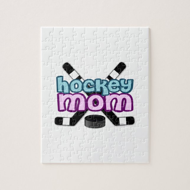 Hockey-Mama Puzzle (Vertikal)