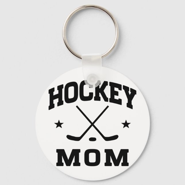 Hockey-Mama Schlüsselanhänger (Vorderseite)