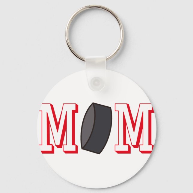 Hockey-Mama Schlüsselanhänger (Vorderseite)