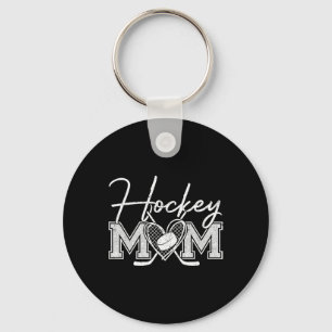 Hockey-Mama Spieltag Eishockey-Mama Mutter Schlüsselanhänger