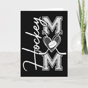 Hockey-Mama-Spieltag-Eishockey-Mutter Karte