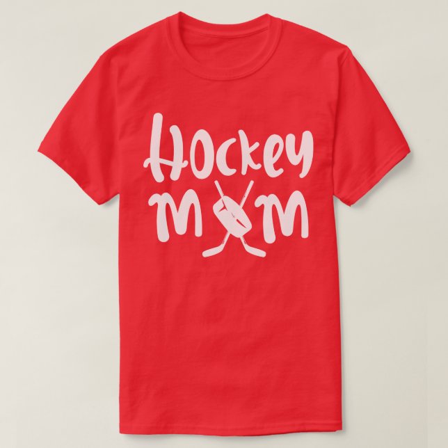 Hockey-Mama T-Shirt (Design vorne)