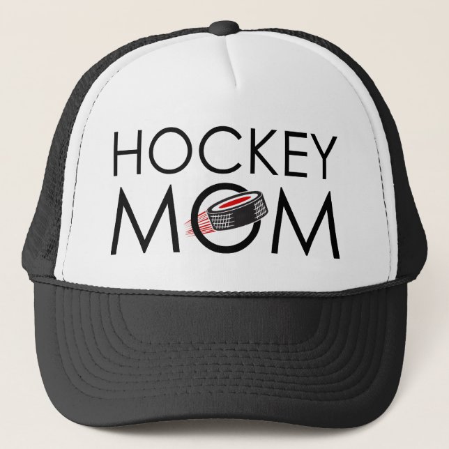 Hockey-Mama Truckerkappe (Vorderseite)