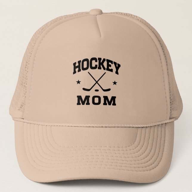 Hockey-Mama Truckerkappe (Vorderseite)