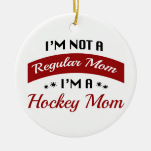 Hockey-Mama-Verzierung Keramikornament