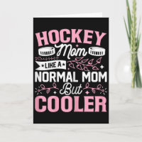 Hockey-Mama wie eine normale Mama, aber cooler Lus
