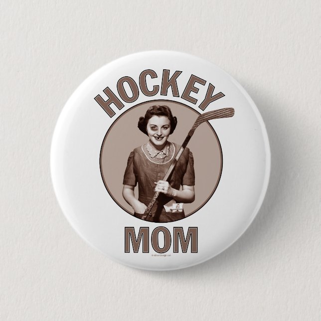 Hockey-Mamalichtknopf Button (Vorderseite)