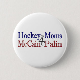 Hockey-Mamas 4 McCain Palin Button