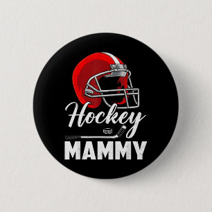 Hockey Mammy Hockey Spieler Familie passend Button