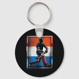 Hockey Männer Niederlande Niederländische Flagge H Schlüsselanhänger