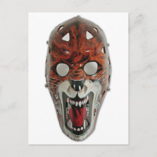 Hockey Mask Postkarte