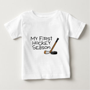 Hockey meine erste Hockey-Saison (Stock und Baby T-shirt