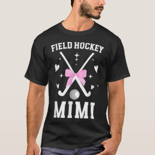 Hockey Mimi eines Feldhockeyspielers Mimi Co T-Shirt