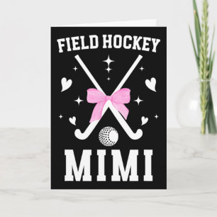 Hockey Mimi Von Einem Hockeyspieler Mimi Co Karte
