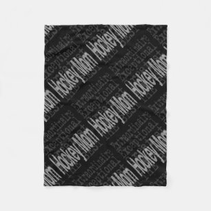 Hockey Mom Fleecedecke