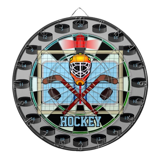 Hockey Multi-Target 20 Shots Dartboard Dartscheibe (vorne)