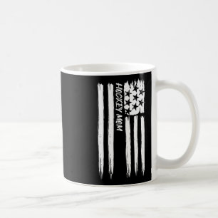 Hockey-Mutter-Flagge Sport Patriotisch USA Amerika Kaffeetasse