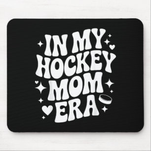 Hockey-Mutter-Vibes Lustige stolze Hockeyspielerin Mousepad