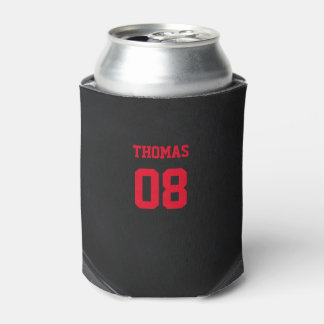 Hockey Name und Nummer Personalisiert Can Cooler Dosenkühler