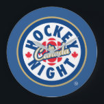 Hockey Night in Canada Logo Clock Große Wanduhr<br><div class="desc">Dieses Logo wird seit 1998 verwendet. Die Hockey Night in Kanada ist die Markenbezeichnung für kanadische Fernsehvorführungen der National Hockey League. Während der Name für alle NHL-Sendungen im CBC-Fernsehen verwendet wurde (unabhängig von der Tageszeit), ist die Hockey Night in Kanada in erster Linie mit ihren Saturday Night NHL-Sendungen assoziiert, eine...</div>